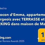 Apartamento Le Cocon D'emma, Climatise Avec Jardin Et Terrasse Prive, Parking