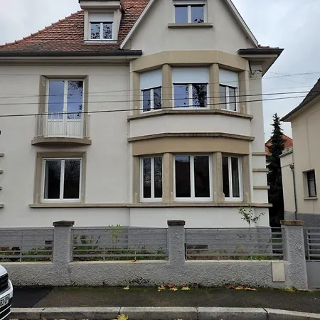 Le Cocon D'emma, Bourgeois Avec Terrasse, Et Parking Gratuit Dans Maison De Maitre Strasbourg