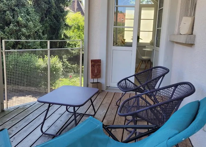Le Cocon D'emma, Terrasse, Jardin Et Elegance Dans Maison De Maitre Apartment