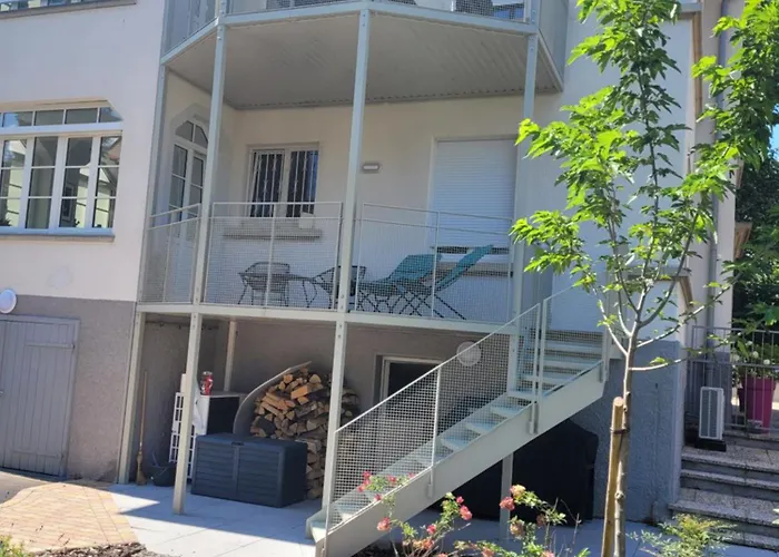 Le Cocon D'emma, Climatise Avec Jardin Et Terrasse Prive, Parking Appartement Straatsburg