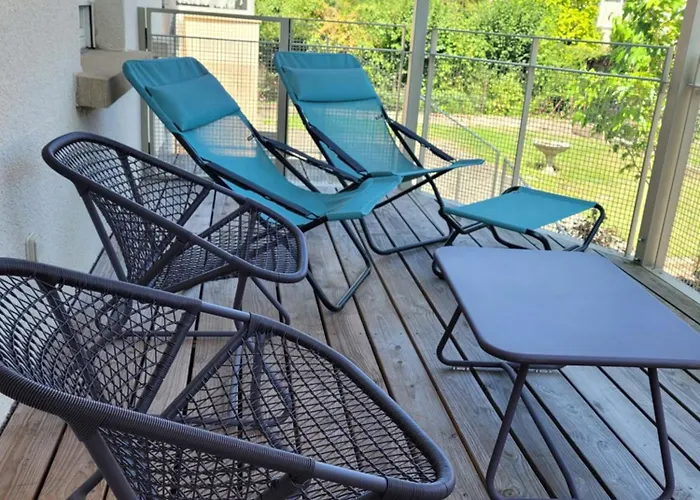 Le Cocon D'emma, Climatise Avec Jardin Et Terrasse Prive, Parking