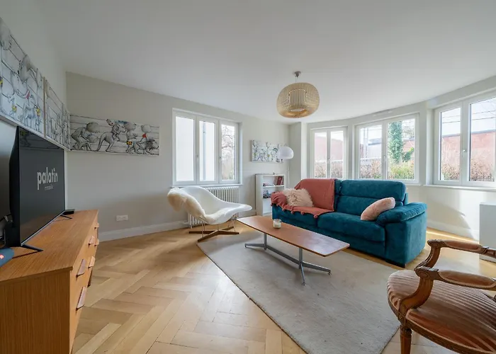 Апартаменты Le Cocon D'Emma, Appartement Climatise Avec Jardin Et Terrasse Prive, Parking *